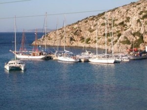 Iraklia seaside Cyclades Greece