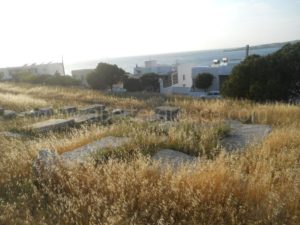 The history of Paros island